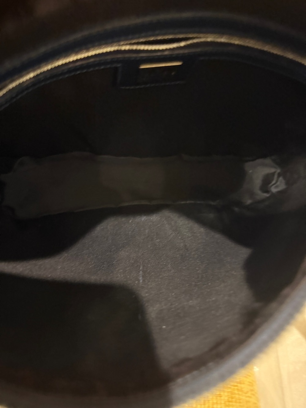 Fendi Teal-White FF Logo Crossbody Bag with Black Strap - Picture 6 of 8